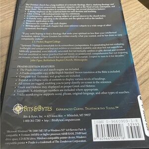 Systematic Theology: An Introduction To Biblical Doctrine by Wayne Grudem CD ROM